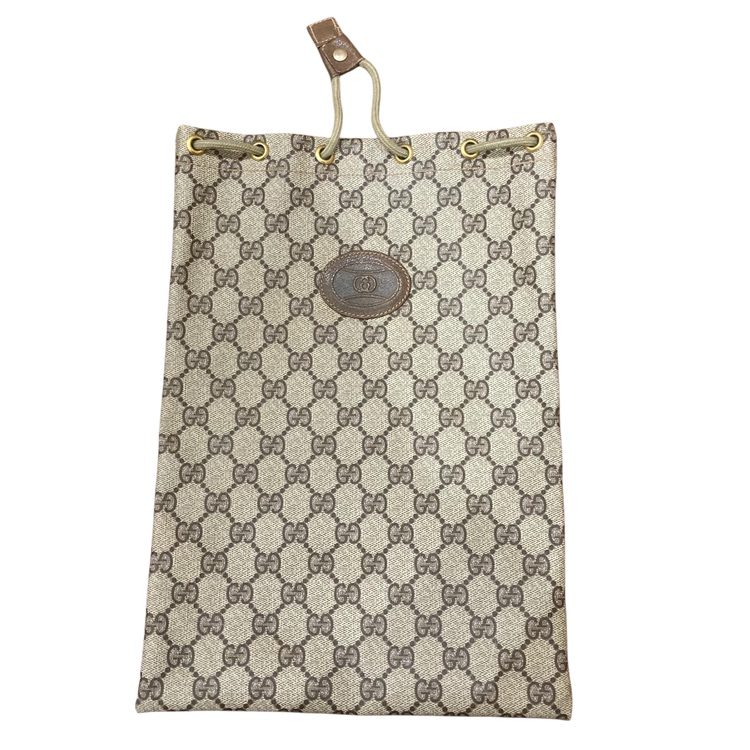 Gucci オールドグッチ GGスプリーム 巾着 バッグの買取実績 | 買取専門  
