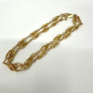 K18 18金 750 ブレスレット 石なし