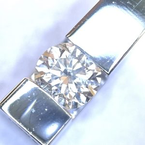 K18WG 18金ホワイトゴールド ダイヤモンド付き ペンダントトップ アクセサリー