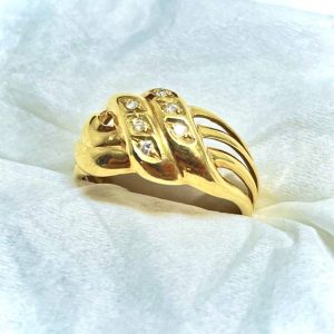 K18（18金）ダイヤ リング