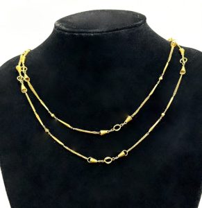K18 18金 750 ネックレス 石なし