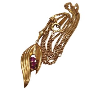 K18 (18金) ネックレス ルビー ジュエリー|根室市駒場町