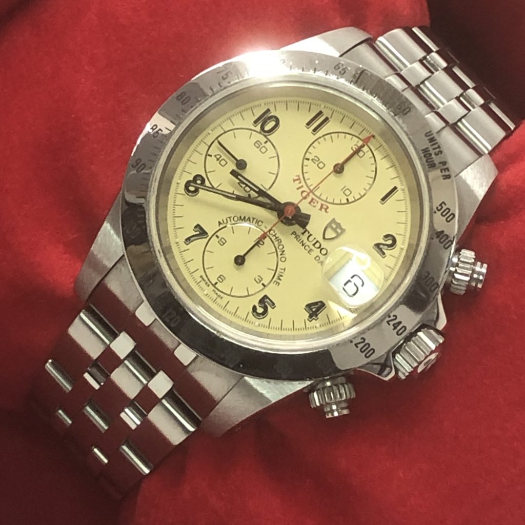 TUDOR チューラー クロノグラフ腕時計 ROLEX  ◎入間市高倉からお越しのお客様