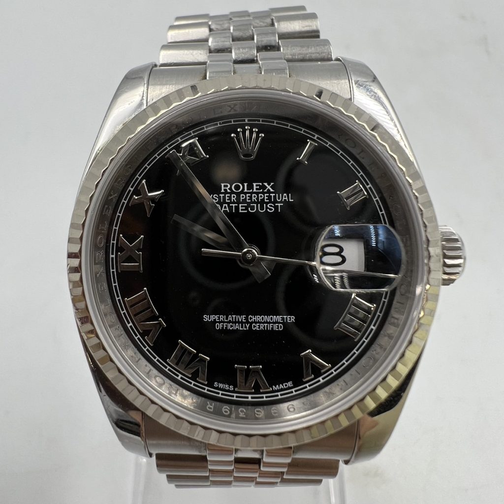 ROLEX ロレックス デイトジャスト 116234 ブラックローマン