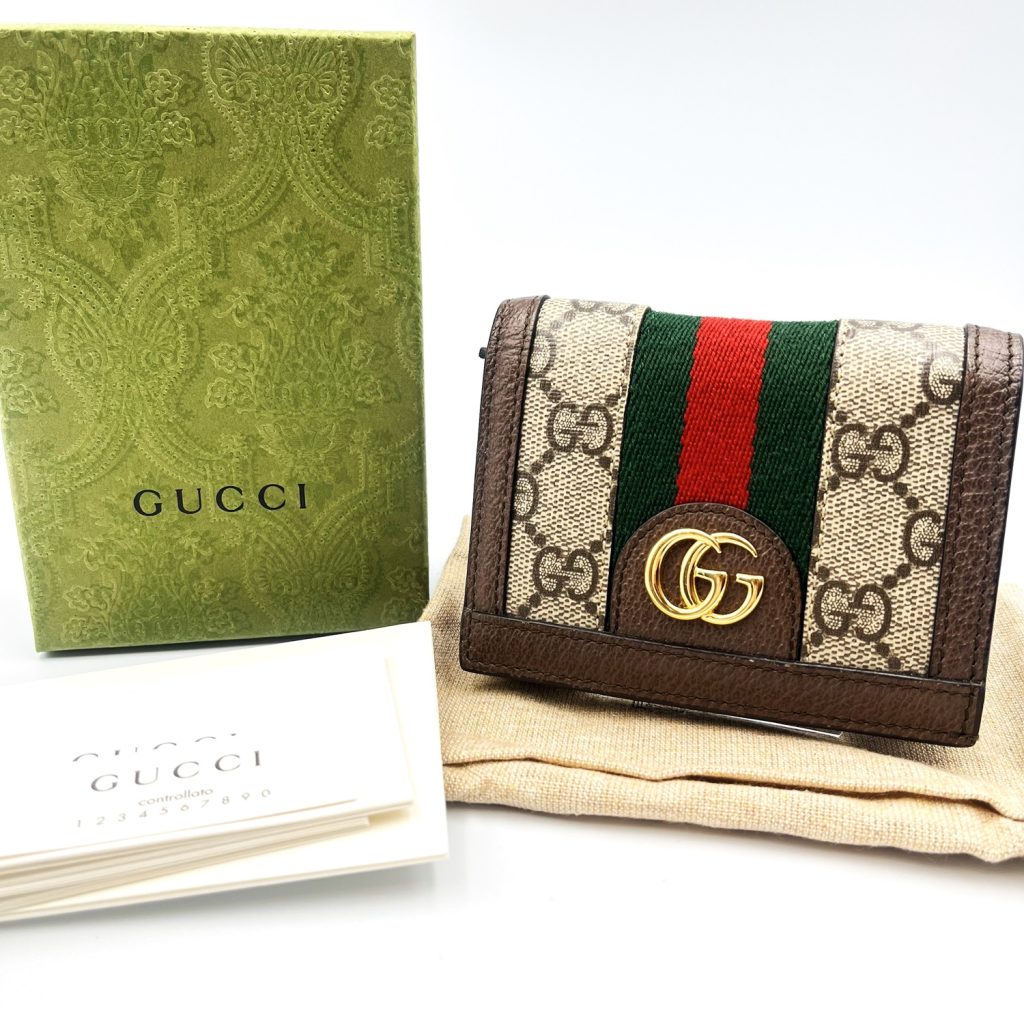 GUCCI グッチ GGスプリーム シェリー 二つ折り財布｜前橋市千代田町