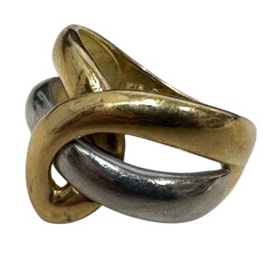 K18/Pt900　コンビリング