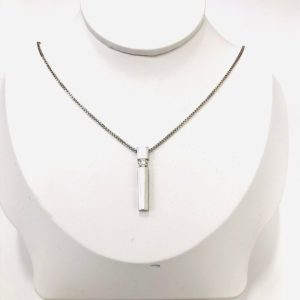 K18WG ネックレス