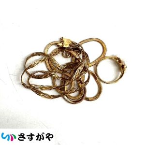 金 K18 貴金属 ネックレス リング アクセサリー