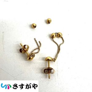 ピアス 千切れ有り 破損品 K18 750 金