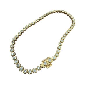 K18 750 18金 ダイヤモンド ブレスレット