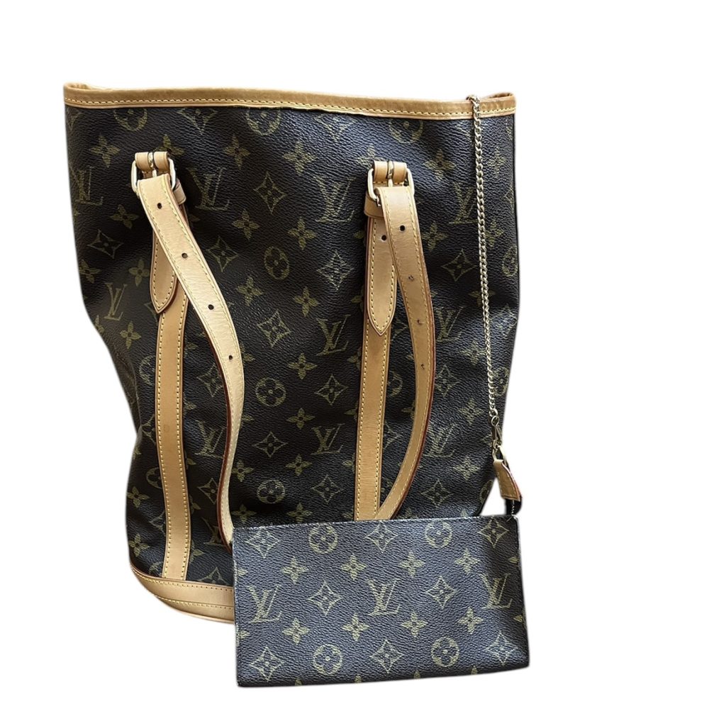 Louis Vuitton ルイヴィトン バケットGM ポーチ付き