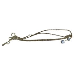 【K18 ネックレス 石あり】ダイヤ0.4ct
