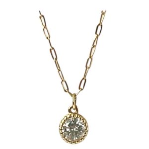 【K18】ネックレス ダイヤモンド 0.2ct