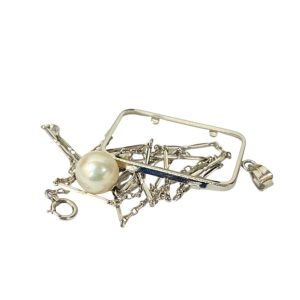 Pt950 プラチナ ネックレス ピアス おまとめ