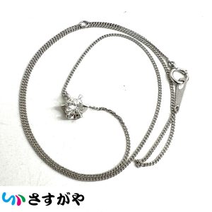 ダイヤモンド ネックレス Pt900 Pt850 プラチナ