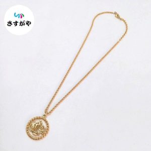 ディオール ロゴ ネックレス