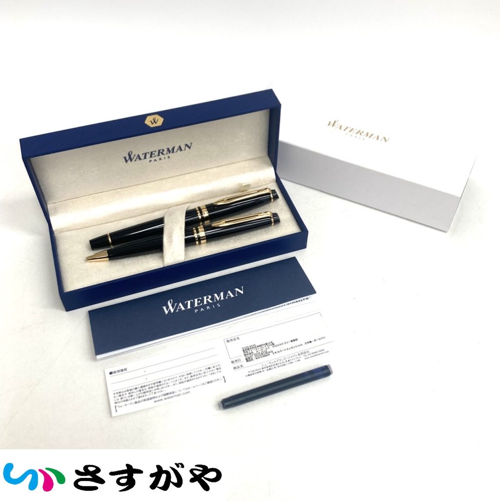 ウォーターマン 万年筆＆ボールペンセット PARCO50周年の買取実績 
