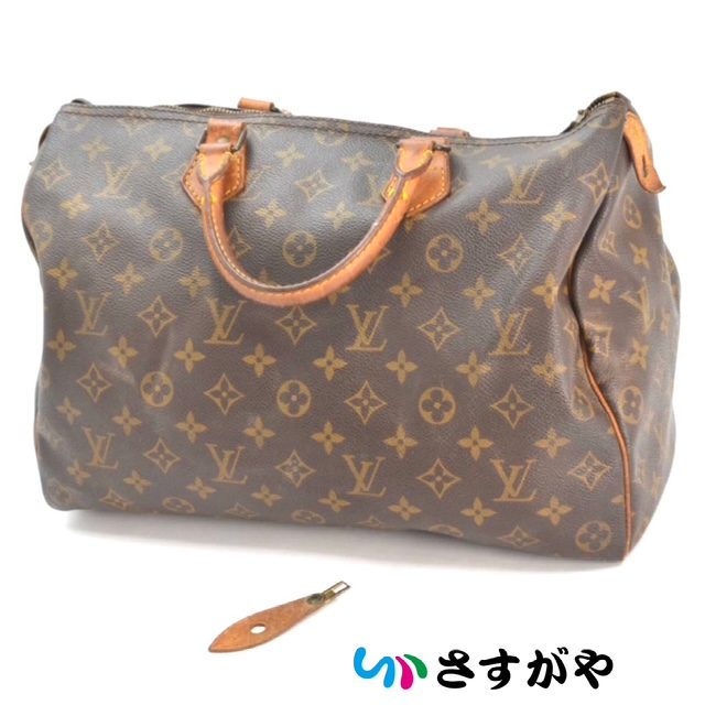 LOUIS VUITTON ルイ・ヴィトン モノグラム スピーディ35 破損有りの  