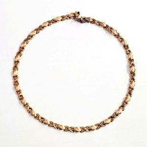 K18(18金)クロス チェーン ネックレス 宝飾品 イタリアン ジュエリー |根室市宝林町