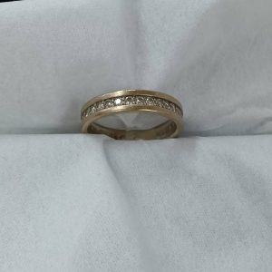 K18WG メレダイヤモンドリング