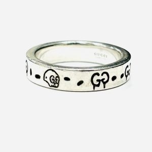 GUCCI シルバーリング グッチゴースト