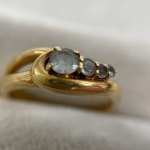 金が高騰しております!| k18ダイヤモンド付きリングの買取| 取手市井野台