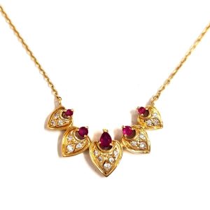 18金(K18) ルビー ネックレス｜高崎市高関町