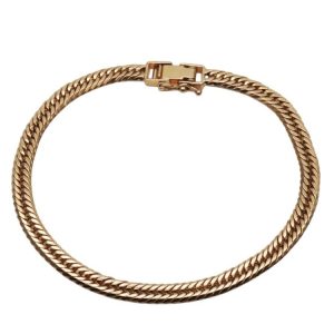 K18 18金 ブレスレット 石なし