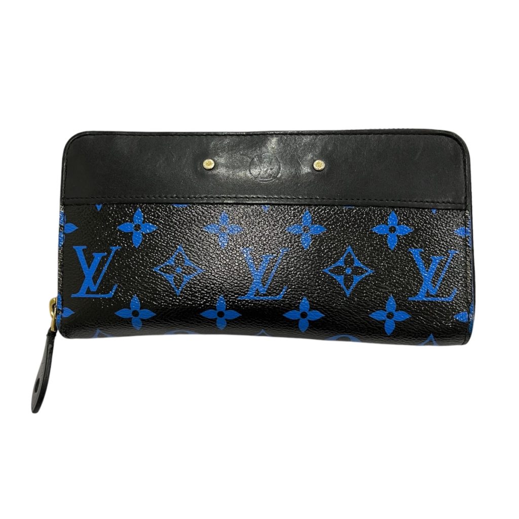 LOUIS VUITTON ルイ・ヴィトン ジッピーウォレット モノグラム・ブルー