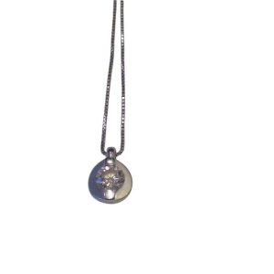 Pt900ダイヤモンド付きネックレス