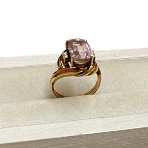 K18 18金 ゴールド リング 石あり 750 ジュエリー 貴金属