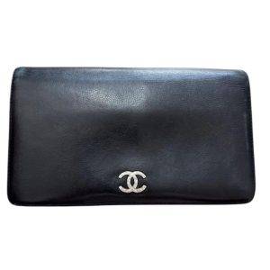 【CHANEL】シャネル セブルガ ココマーク 2つ折長財布