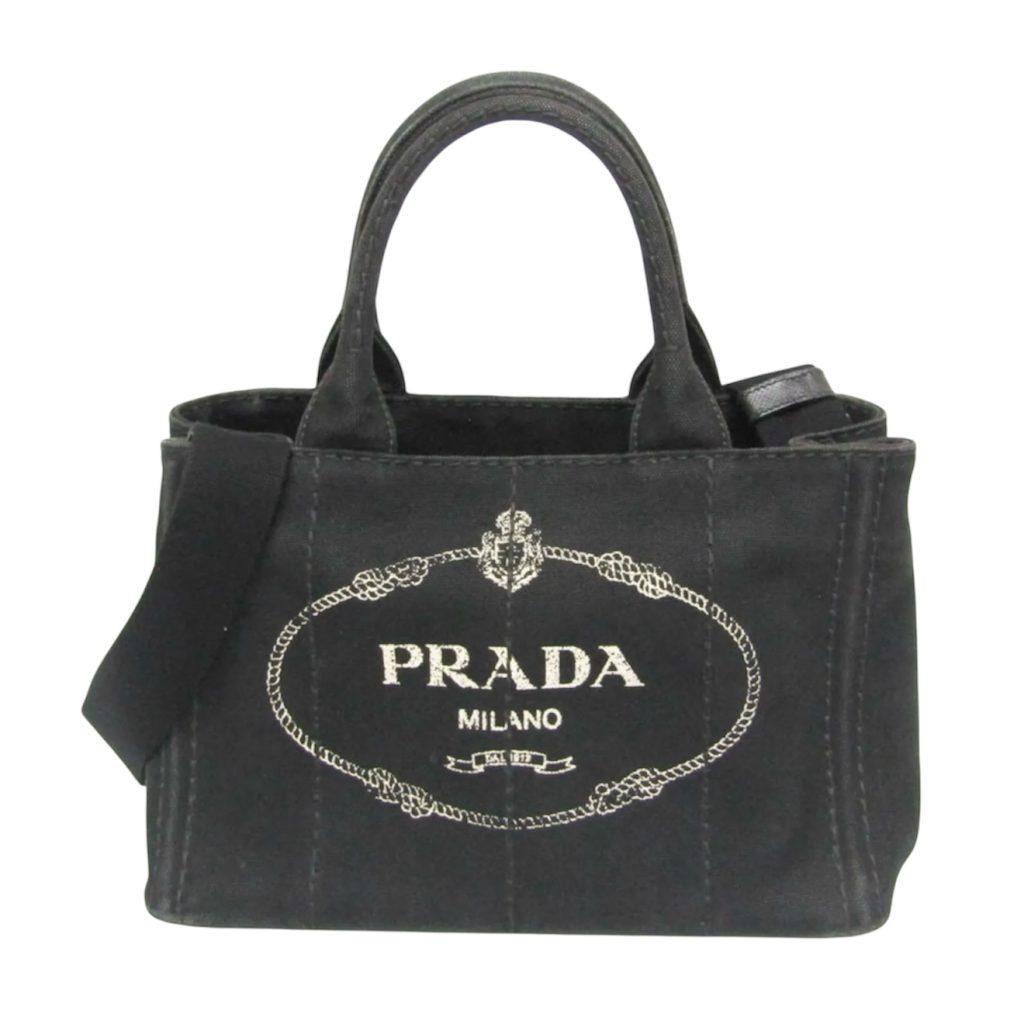 PRADA プラダ カナパ ハンドバッグ