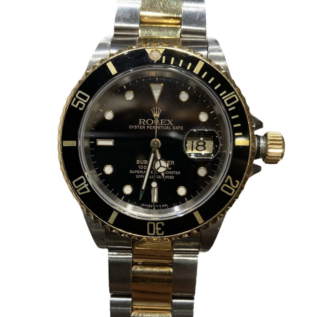 ROLEX ロレックス サブマリーナデイト ブラック Ref.16613