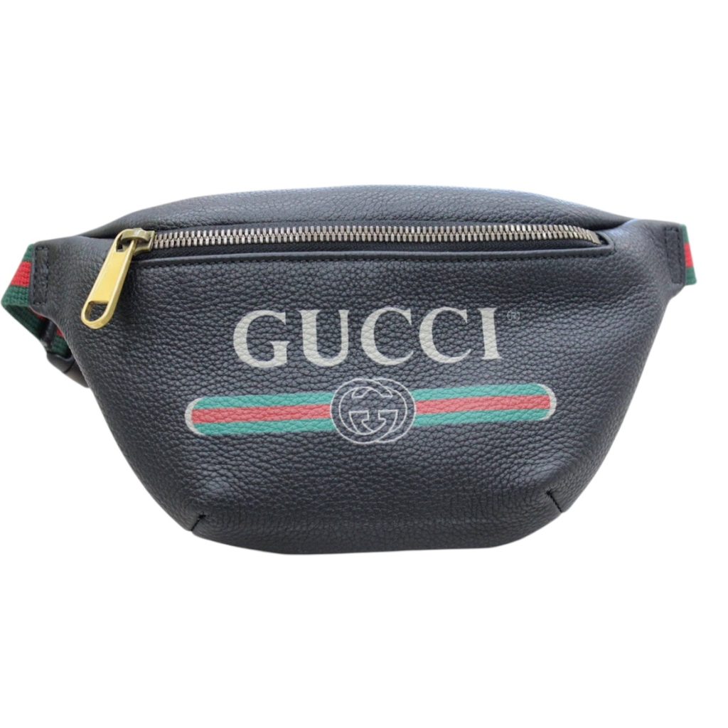 GUCCI　プリントスモール　ベルトバッグ　グッチ