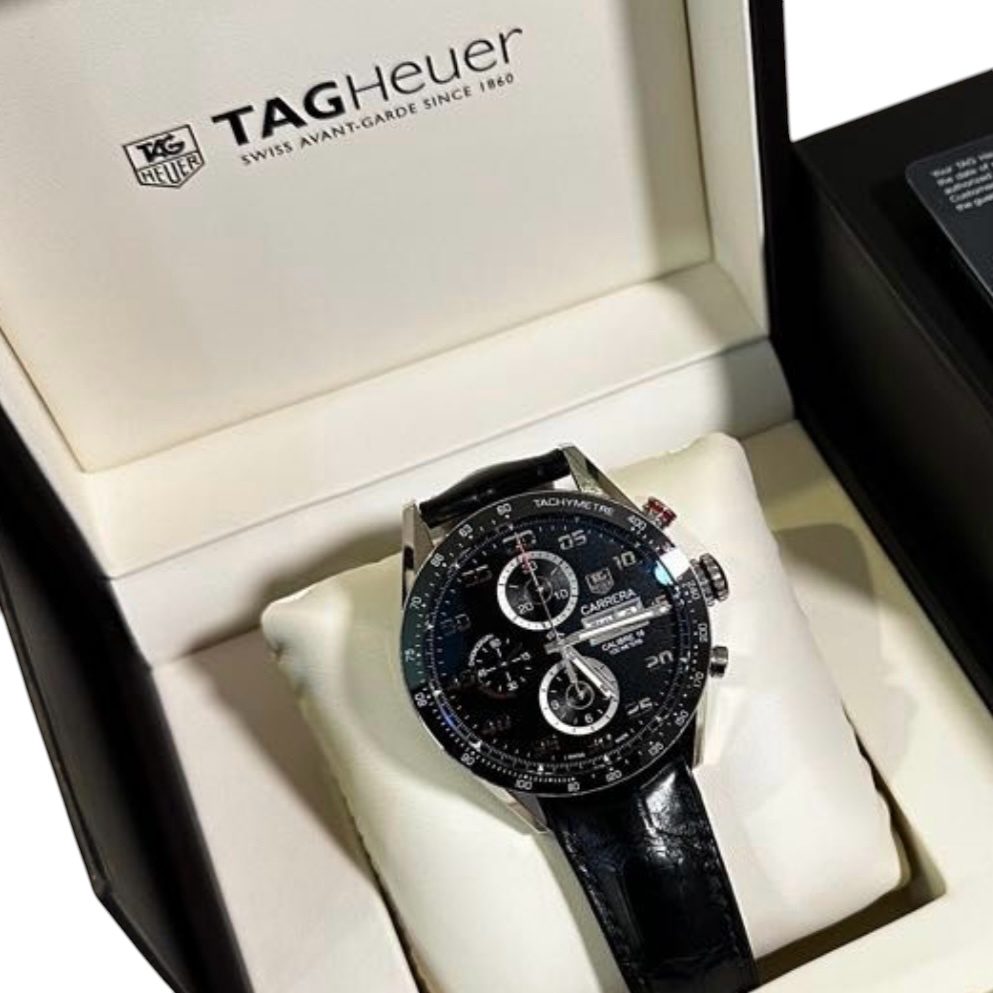 タグホイヤ―(TAG Heuer) カレラ CV2A1R.FC6235 ブラック文字盤