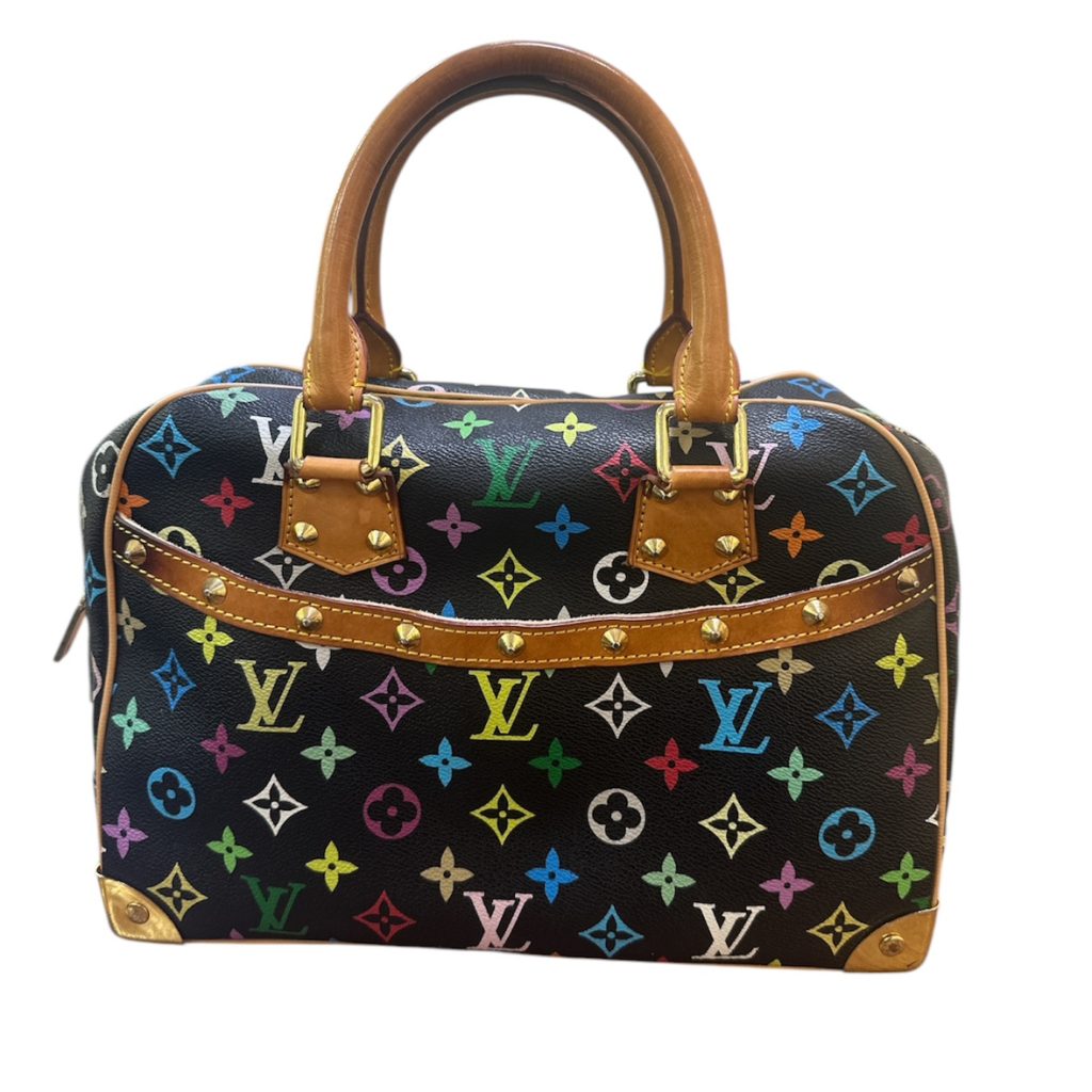 【Louis Vuitton】ルイヴィトン トゥルーヴィル ハンドバック  モノグラム マルチカラー