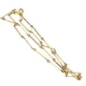 K18 18金 750 ネックレス 石なし