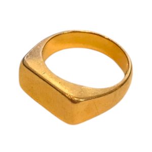 K18 　印台　リング　18金　750