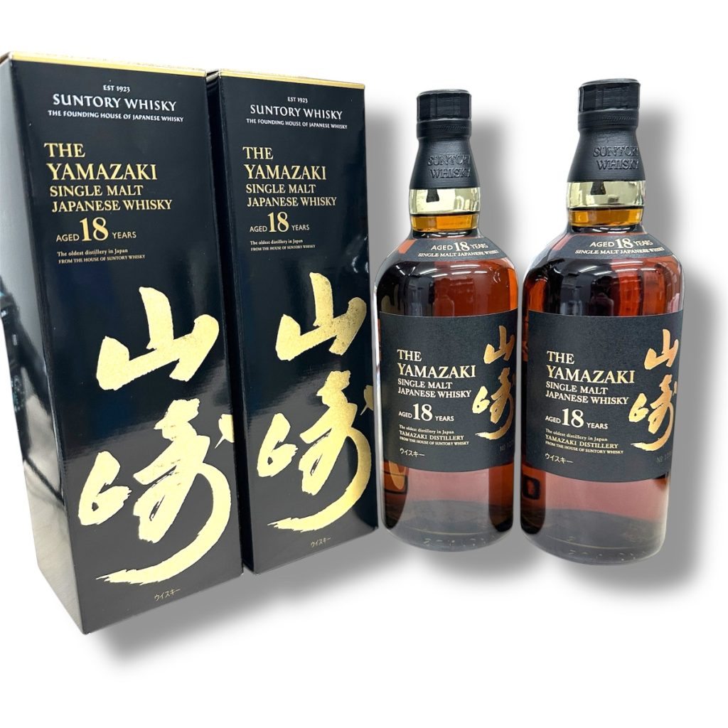 SUNTORY WHISKY サントリー ウイスキー 山崎18年 完備 箱あり