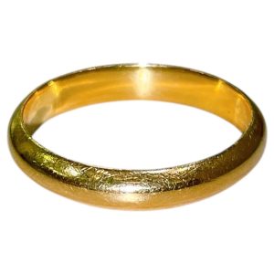 【K18】結婚指輪 遺品整理 リング