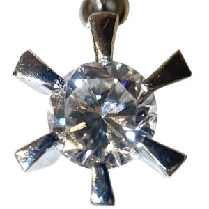 Pt900　プラチナ900　ダイヤモンド  ネックレス　トップ