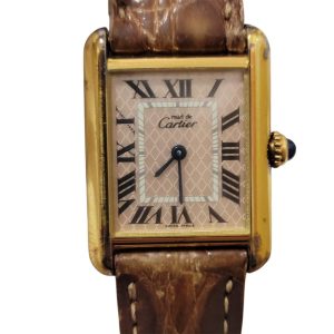 CARTIER カルティエ  マストタンク 2415 クォーツ 不動品