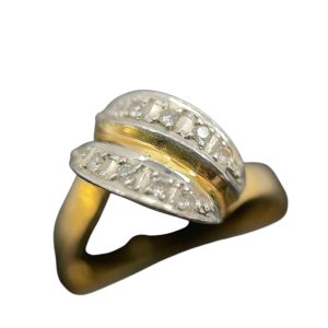 金の価格が高騰してます! | K18K18WGメレダイヤ付きリングのお買い取り | つくばみらい市絹の台
