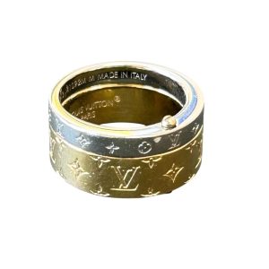 LOUIS VUITTONリング ダブル ナノグラム