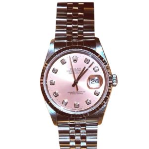 【ROLEX】ロレックス デイトジャスト ピンク