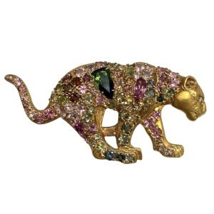 K18 18金 ブローチ