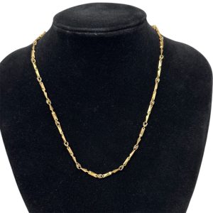 【函館市】K18(18金・750)ネックレスを高価買取|石なしシンプルデザインも大歓迎