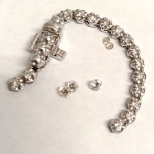 Pt900 ダイヤモンド ネックレス