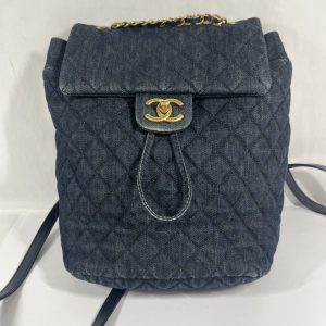 CHANEL シャネル デニム チェーン リュック